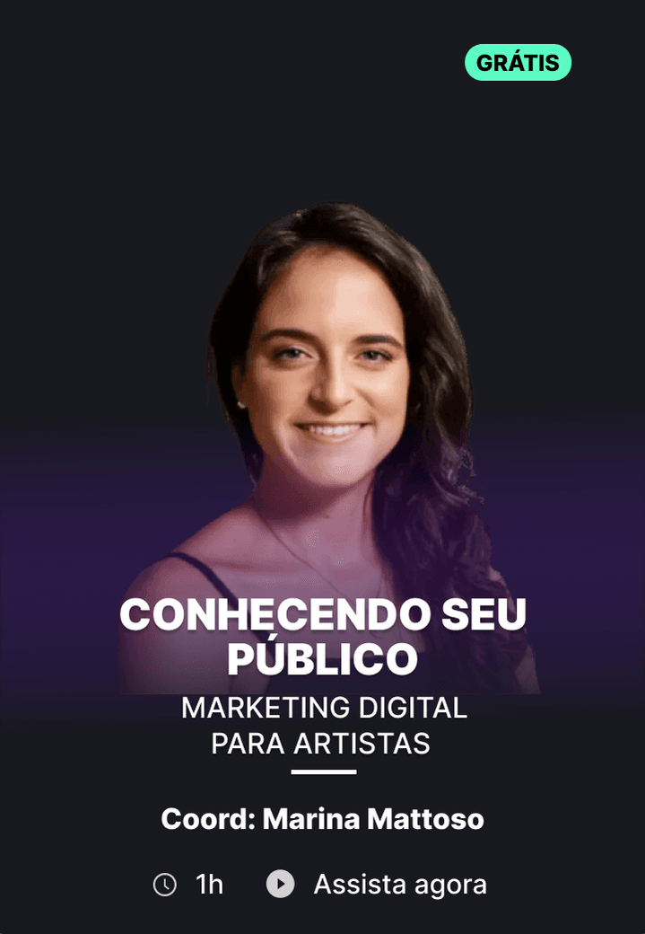 Conhecendo seu Público - Marketing Digital para Artistas